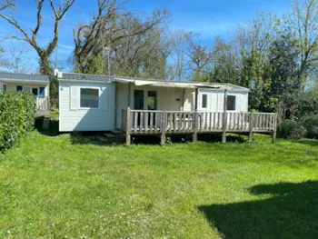 Mietunterkunft - Confort Mobile Home 40M² - 4 Schlafzimmer  - Tv - Geschirrspülmaschine - Flower Camping Le Kerleyou 