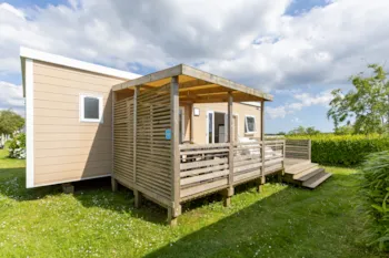 Location - Mobil-Home Premium 3 Chambres 2 Salles De Bains - Camping Paradis Domaine de Bel Air