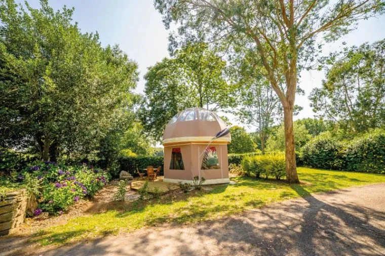 Mietunterkunft - Wigwam  Nicht Sanitarisierte 1 Schlafzimmer - Camping Paradis Domaine de Bel Air