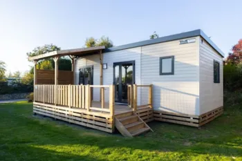 Location - Mobil-Home Premium 2 Chambres - Camping Paradis Domaine de Bel Air