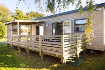 Location - Mobil-Home Premium 2 Chambres 2 Salles De Bain D - Camping Paradis Domaine de Bel Air