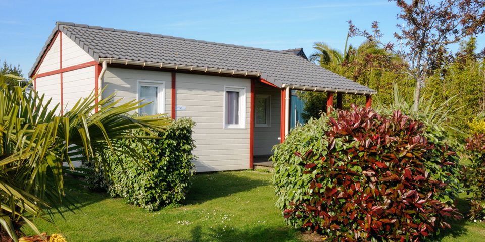 Location - Chalet Low Cost 2 Chambres - Camping Emeraude
