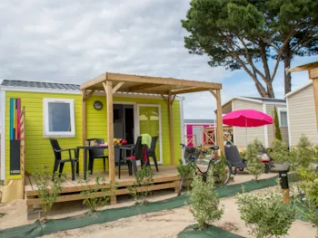 Mietunterkunft - Cottage Confort 1 Zimmer - Camping Emeraude - Sea Green by Sunêlia