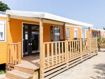 Mietunterkunft - Res Cottage Prestige 3 Zimmer - 2 Badezimmer - Camping Emeraude - Sea Green by Sunêlia