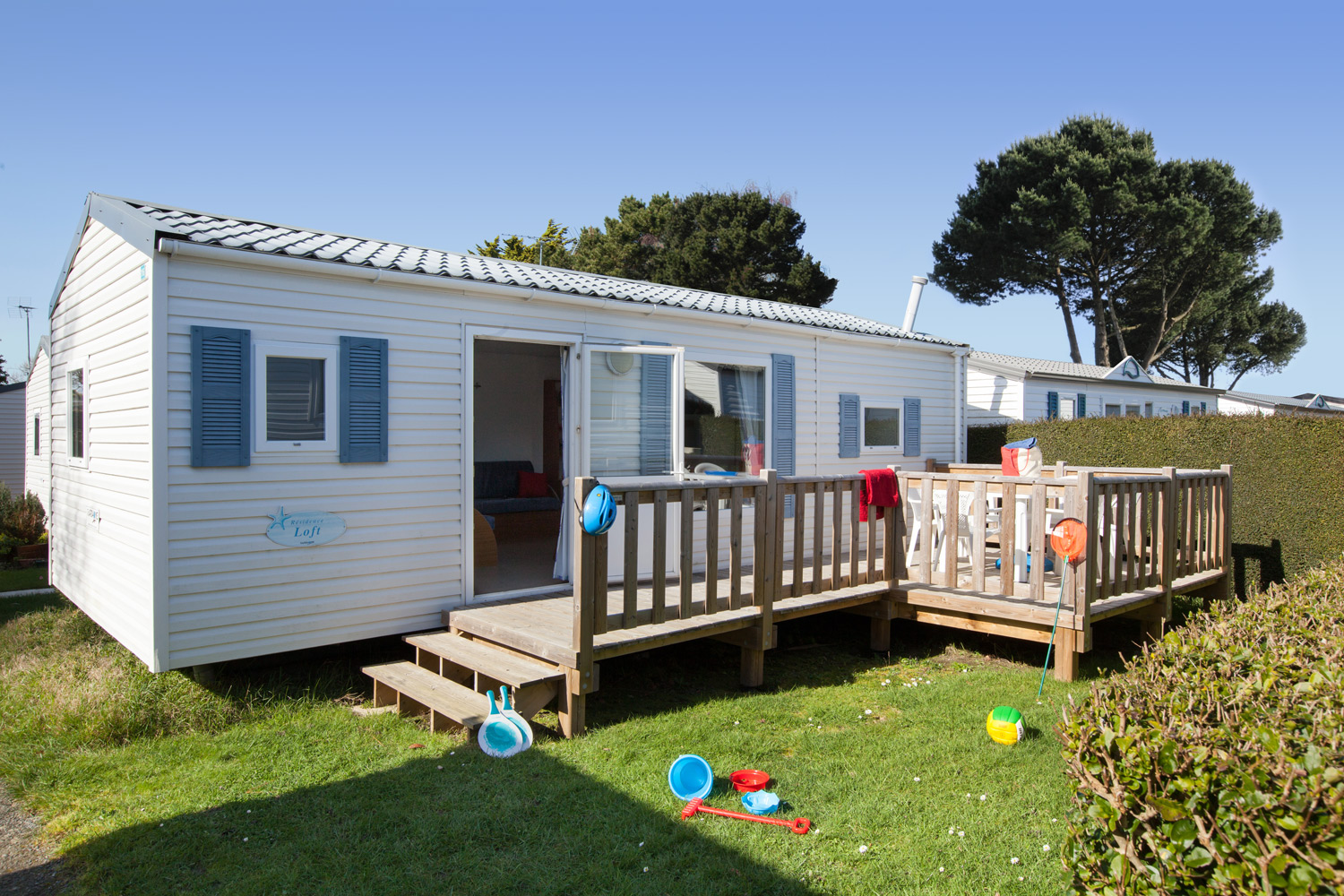 Location - Res Cottage Lowcost 2 Chambres - Camping Emeraude