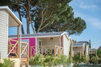 Mietunterkunft - Komfort-Cottage Mit 3 Schlafzimmern Und 2 Badezimmern - Camping Emeraude - Sea Green by Sunêlia