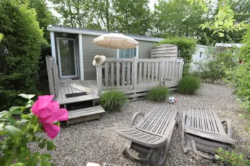 Mietunterkunft - Chalet 2 Zimmer - Camping de la Baie de Somme