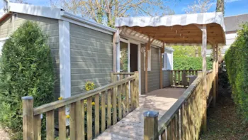Mietunterkunft - Chalet 2 Zimmer  Für Körperlich Behinderter - Camping de la Baie de Somme