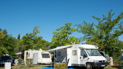 Pitch for tent, camper van or caravan