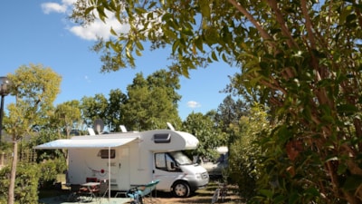 Pitch for tent, camper van or caravan
