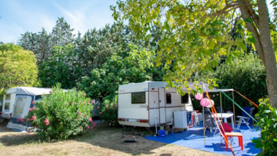 Pitch for tent, camper van or caravan