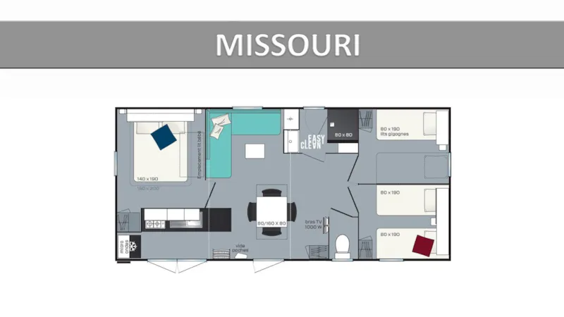 Missouri Climatisé Premium
