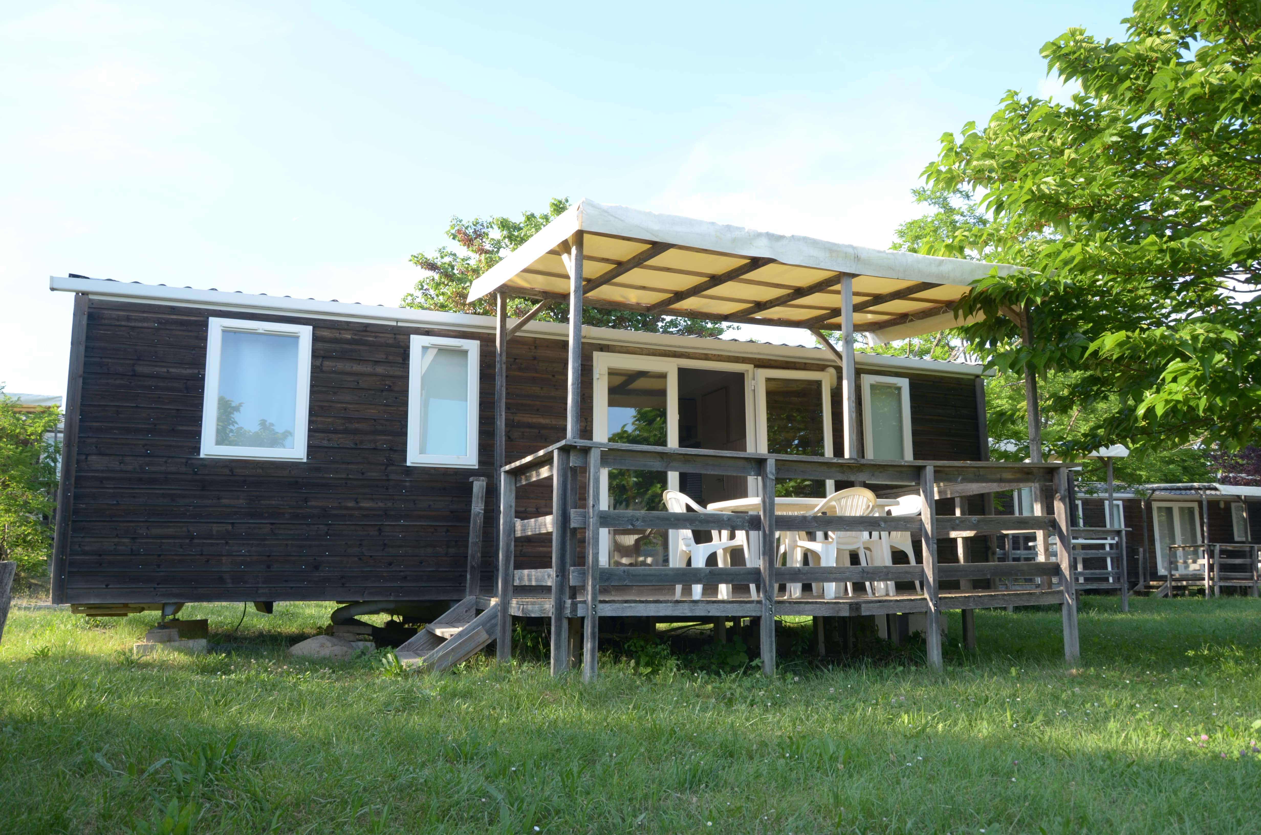 Mietunterkunft - Mobilheim Confort+ - Ludo Camping