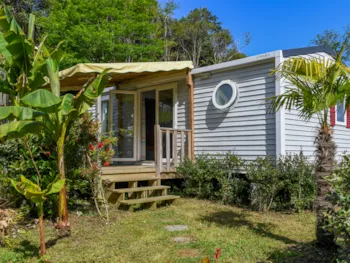 Accommodation - Cottage Confort 2 Bedrooms - Camping ERREKA - Sea Green by Sunêlia