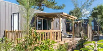 Accommodation - Cottage Luxe 3 Bedrooms Otello - Camping ERREKA - Sea Green by Sunêlia