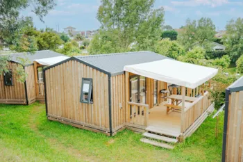 Mietunterkunft - Sunêlia Prestige 2 Chambres - Camping ERREKA - Sea Green by Sunêlia