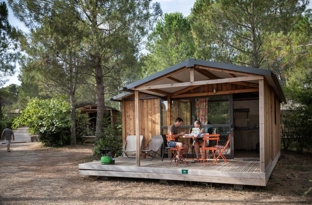 Accommodation - Chalet Evasion - Huttopia Fontvieille