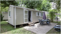 Accommodation - Mobil Home Lodge  - 23M² - Samedi - Camping Saint-Pal
