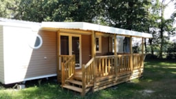 Mietunterkunft - Mobil Home Séquoia 3 Zimmer 32M² - 2017 - Camping OAKi