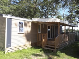 Mietunterkunft - Mobil Home Baobab 4 Zimmer 38M² - 2018 - Camping OAKi