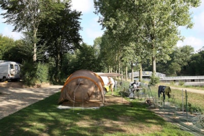 Pitch Trekking Package by foot or by bike with tent