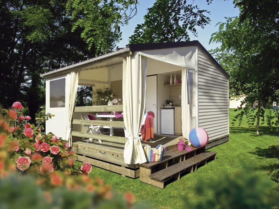 Location - Mobi-Toile Tit'home 21M² (2 Chambres) (Sans Sanitaires) - Camping Le Parc de Vaux