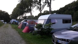 Kampeerplaats(en) - Basisprijs Natuurplaats (1 Tent, Caravan Of Camper / 1 Auto) - Camping Le Parc de Vaux