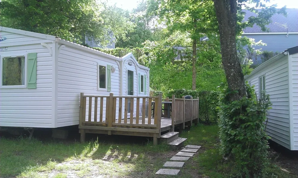 Location - Mobil Home 32M² (3 Chambres) - Camping Le Parc de Vaux