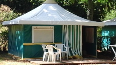 Canvas bungalow 16m² (2 bedrooms)