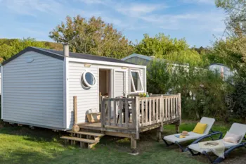 Mietunterkunft - Mobil-Home Classique Cottage 1 Schlafzimmer - 20M² - Camping Saint Pabu Plage