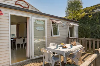 Mietunterkunft - Mobilheim Classique Cottage 3 Zimmer - 31M² - Camping Saint Pabu Plage