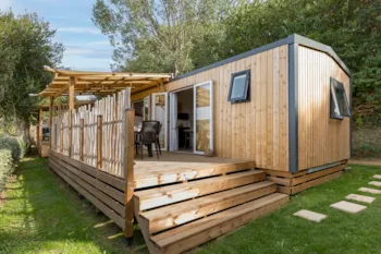Mietunterkunft - Mobilheim Privilège Grand Large 2 Schlafzimmer - 30M² - Camping Saint Pabu Plage