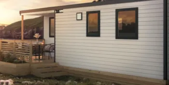 Mietunterkunft - Cottage Pacifique - 2 Schlafzimmer - 1 Badezimmer *** - Camping Yelloh! Village Saint Pabu Plage