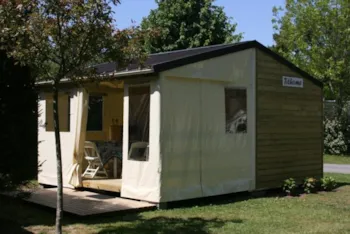 Mietunterkunft - Mini 21-2   Ohne Sanitärausstattung, 2 Zimmer, 21M² - Max 4 Erwachesene / - Camping Les Bruyères