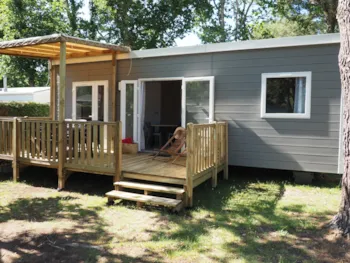 Mietunterkunft - Confort 34-3 - 3 Schlafzimmer , Tv, 34M² New - Max 6 Erwachsene / - Camping Les Bruyères