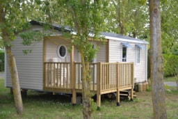 Accommodation - Mobilhome Familial 25M² - Camping La Tour des Prises Ile de Ré