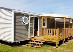 Accommodation - Mobilhome Premium 29M² Tv - Camping La Tour des Prises Ile de Ré
