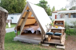 Huuraccommodatie(s) - Trekkers Tent 6M² - Bontempo Village Piriac