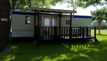 Mietunterkunft - Mobilheim Le Garrigue - 31M² - 2 Schlafzimmer - CAMPING LES TRUFFIERES***