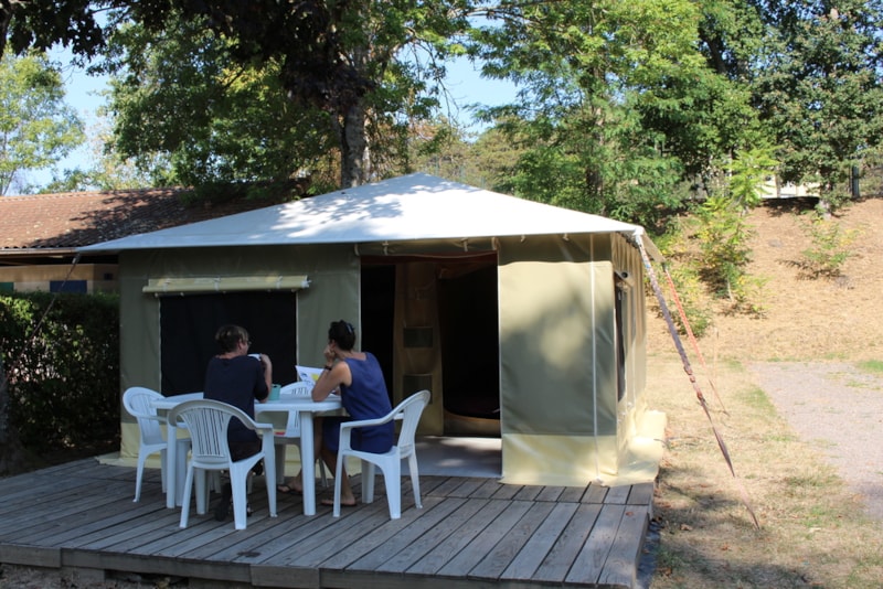 Vermietung Zelt Caraïbes - 20 m² (ohne Heizung oder Sanitär)
