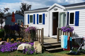 Mietunterkunft - Mobilheim Super Titania - 3 Zimmer (2010) - Camping du Vieux Verger