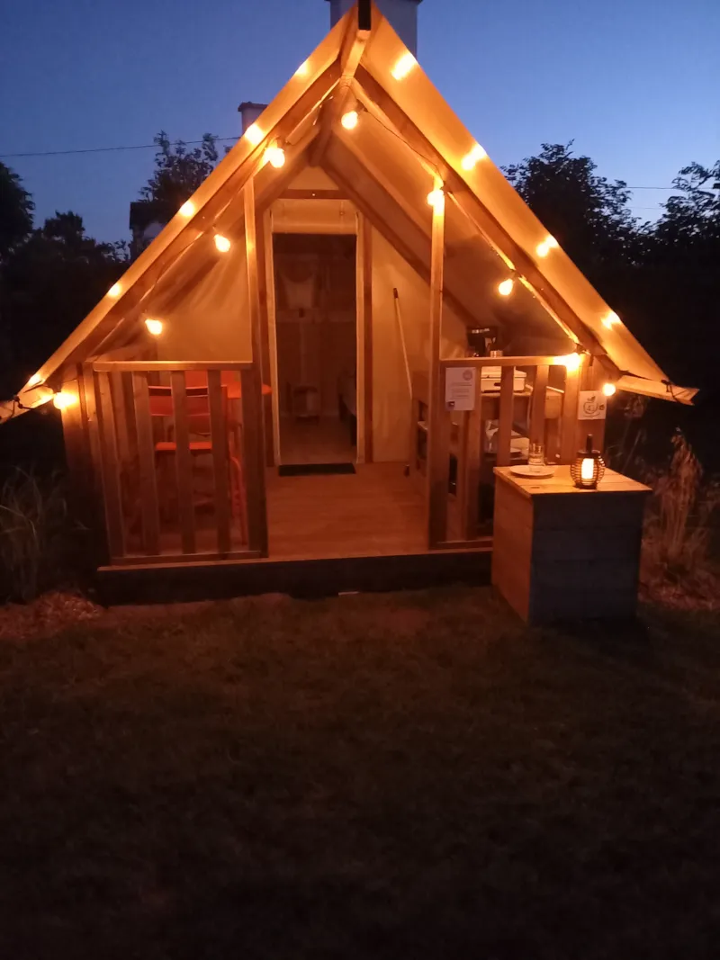 Tente Lodge Cyclo-Randonneurs - Fuji - 1 Chambre - Samedi