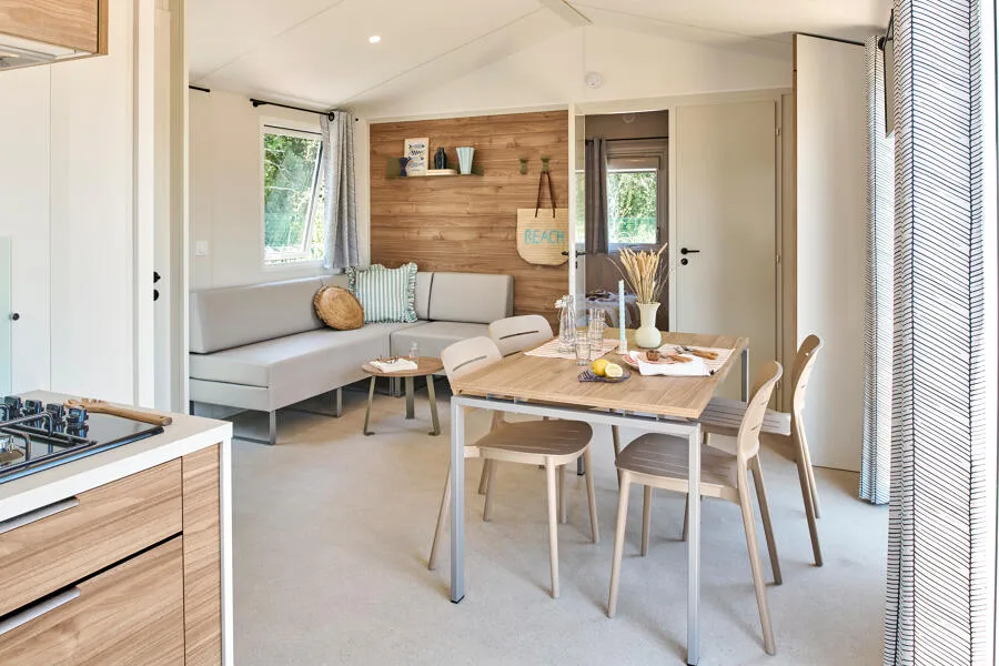 Location - Mobilhome Privilege - Elstar - 2 Chambres - Samedi - Camping du Vieux Verger