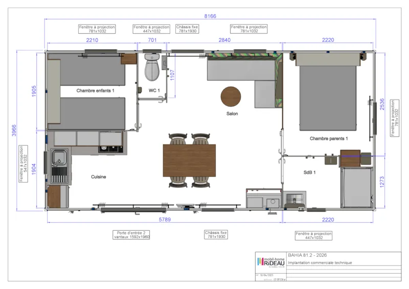 Mobilhome Privilege - Elstar - 2 Chambres - Samedi