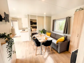 Mietunterkunft - Mobilheim Premium - Jonagold - 3 Schlafzimmer - Camping du Vieux Verger