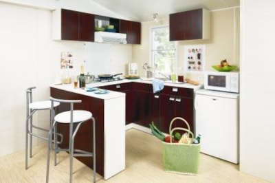 Mobil-home Confort 31m² - 2 bedrooms - 2 bathrooms - covered terrace — 4