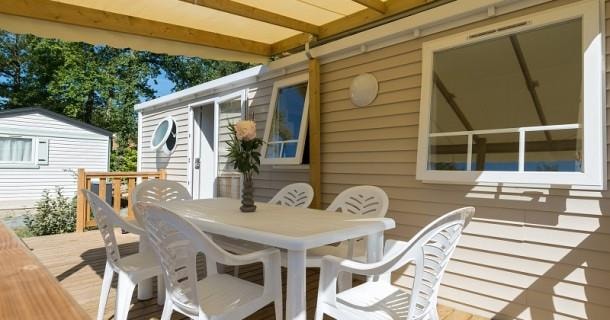 Mobil-Home Confort 29 M² - 3 Chambres - Terrasse Couverte - Juill Et Août : Mercredi/Mercredi