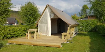 Mietunterkunft - Möblierter Trapper Mit Küche Und Bad 21M² - 2 Schlafzimmer - - Camping Risle et  Seine - Domaine des Etangs