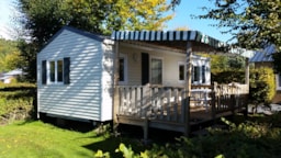Mietunterkunft - Mobilheim Confort 28M² - 2 Schlafzimmer - Überdachte Terrasse - - Camping Risle et  Seine - Domaine des Etangs