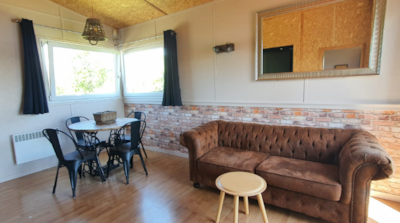 Privilège cottage on stilts 35m² - 1 bedroom + 1 alcove - dishwasher - terrace facing the ponds — 3